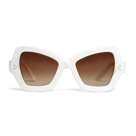 celine white butterfly sunglasses|celine canada online.